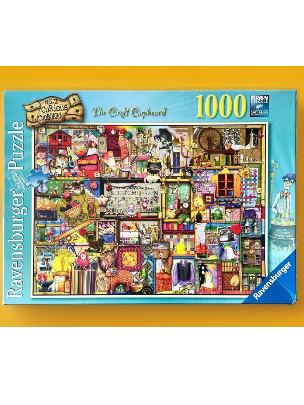 Ravensburger The Craft Cupboard 1000pc Jigsaw Puzzle *FREE 2nd PUZZLE!